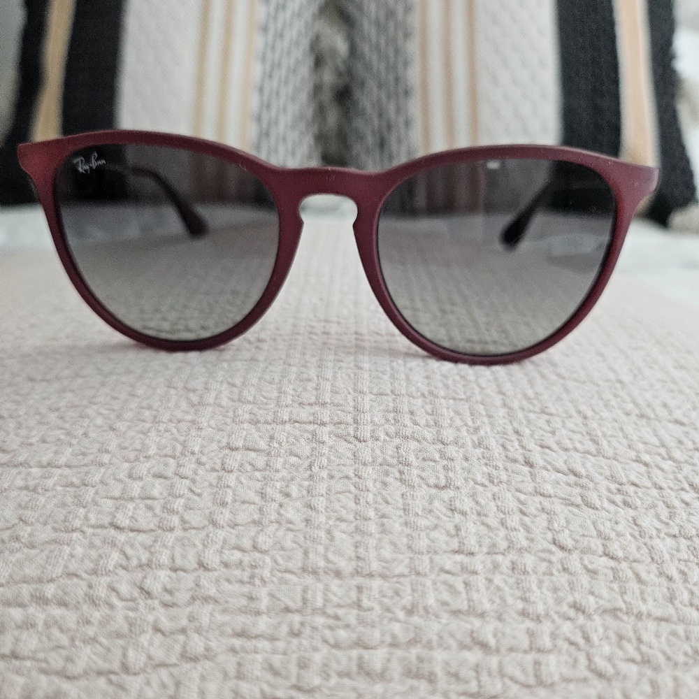 Ray-Ban RB4171 Classic Erika Women’s Sunglasses in Matte Plum